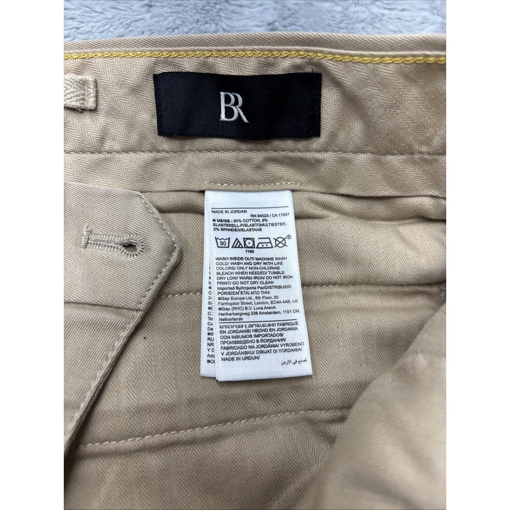 Banana Republic Mens Khaki Pants W32xL30 - Picture 4 of 10